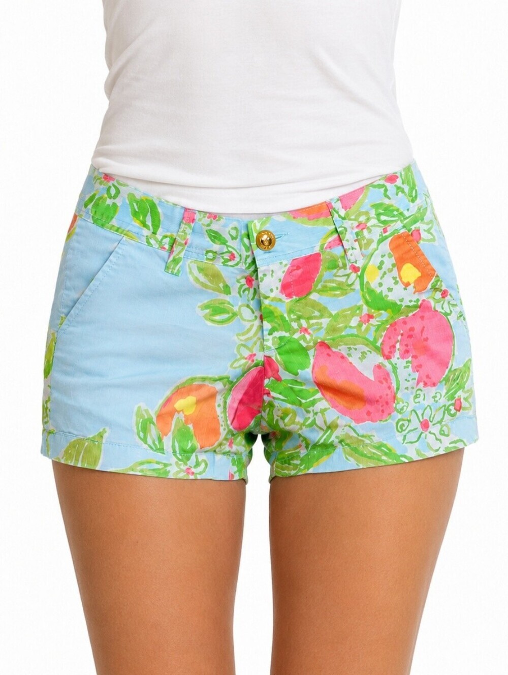 Lilly Pulitzer Callahan Pink Lemonade Shorts